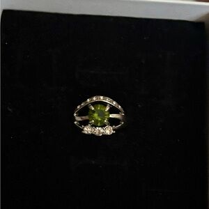 Vintage Peridot Stone Ring